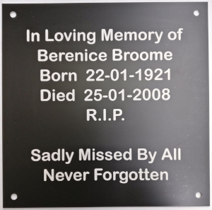 picture of engraved memorial plaque